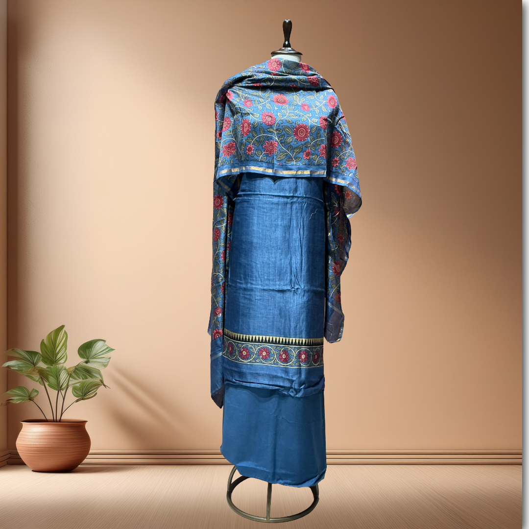 Maheshwari Silk Suit