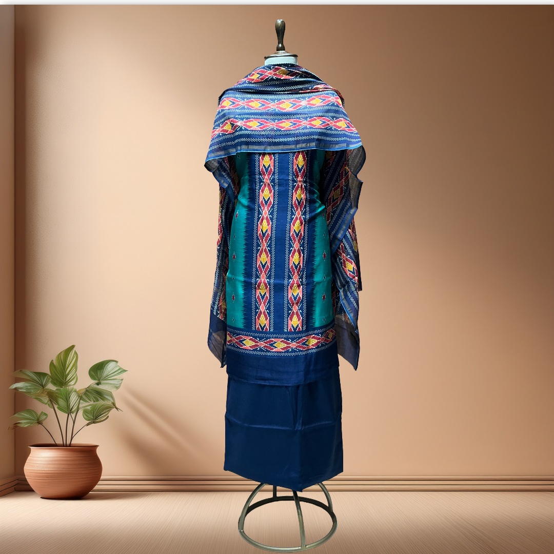 Maheshwari Silk Suit