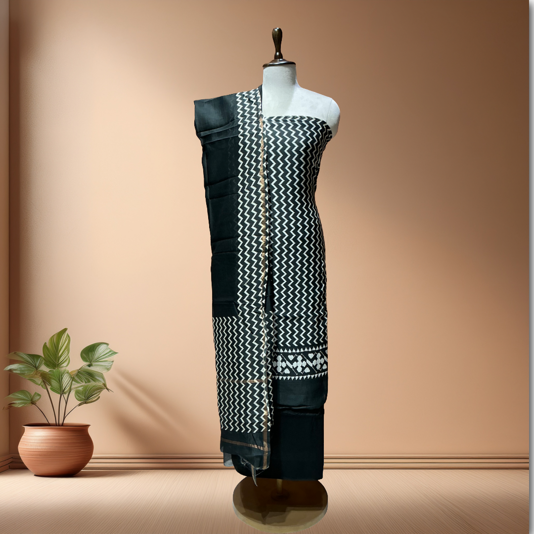 Maheshwari Silk Suit